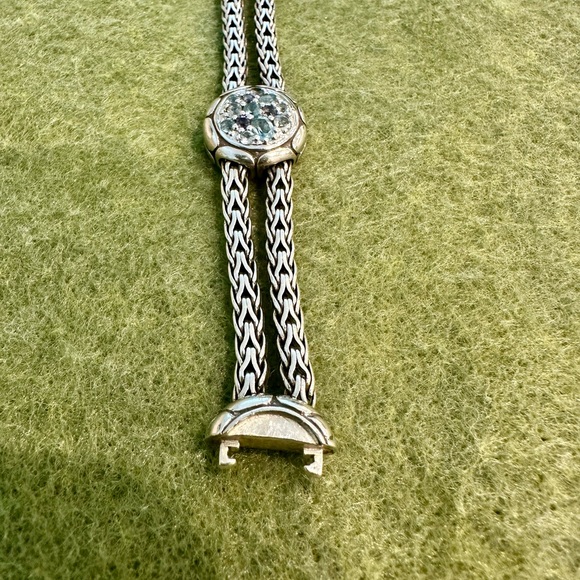 John Hardy SS bracelet with gemstones - Picture 6 of 8